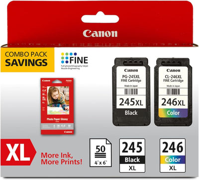 Canon PG-254XL/CL-246XL/GP-502 Ink Value Pack + Photo Paper
