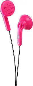 JVC HAF12P Earbud Headphones - Pink Color