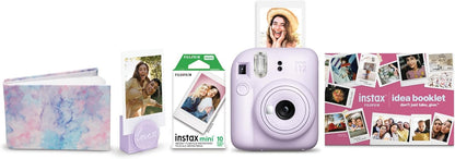 Fujifilm 600023394 Instax Mini 12 Purple Holiday Bundle