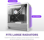 NZXT CC-H52FW-01 H5 Flow 2024 White ATX Mid-Tower Case