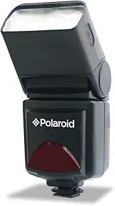 Polaroid PL126PZOP TTL Bounce Swivel Flash Olympus Panasonic