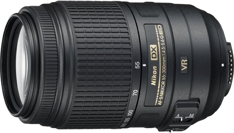 Nikon CRTNK55300VRRB 55-300mm VR Zoom Lens (Renewed) — main product image