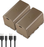 Neewer 10104190 NP-F750 Battery: 7000mAh USB-C Charger