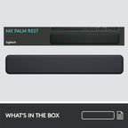 Logitech 956-000001 MX Palm Rest - Ergonomic Keyboard Support