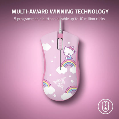 Razer RZ83-03850100-B3M1 DeathAdder & Goliathus Hello Kitty Bundle