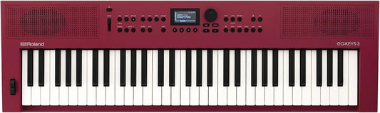 Roland GOKEYS3-RD Music Creation 61-Note Keyboard Red
