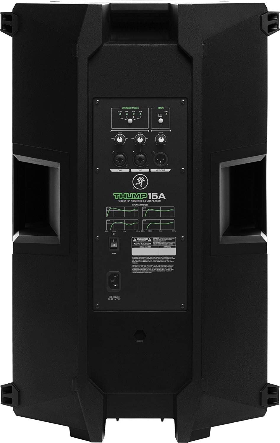 Mackie THUMP15A 1300W 15" Powered Loudspeaker Bundle