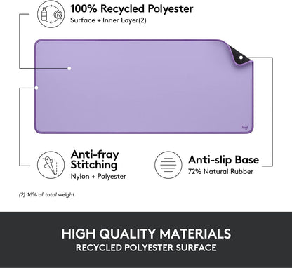 Logitech 956-000036 Desk Mat Studio Series Lavender