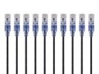 Monoprice 115150 Cat6A Ethernet Patch Cable 1ft Blue