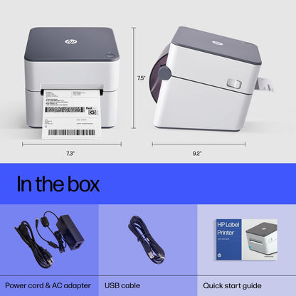 HP HPKE30-PARENT Direct Thermal Label Printer - 300 DPI, Ethernet