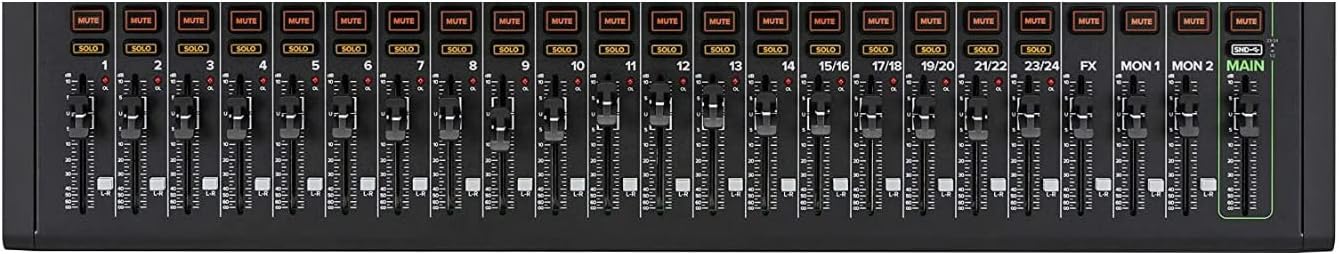Mackie Onyx24 24-Channel Analog Mixer USB Multitrack Recording