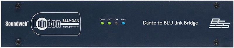 BSS BLU-DAN Dante BLU Link Bridge Processor — main product image