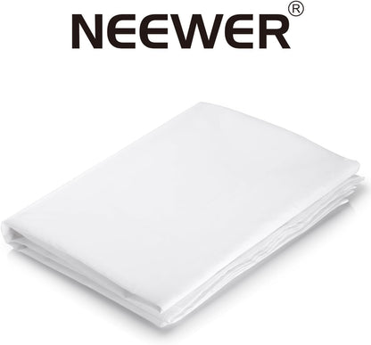 Neewer 10089705 12x5ft White Seamless Diffusion Fabric