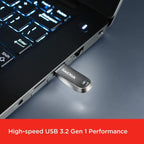 SanDisk SDCZ74-512G-GAM46 512GB Ultra Luxe USB 3.2 Flash Drive