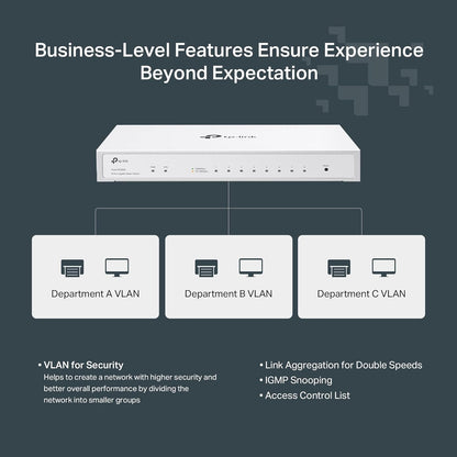 TP-Link Festa FS308G 8-Port Gigabit Managed Switch