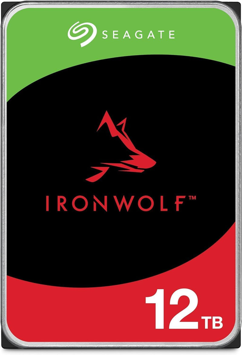 Seagate ST12000VN0007-cr IronWolf 12TB NAS SATA HDD (Renewed) — main product image