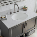 Lexicon LP-V210 White Quartz Composite Vanity Sink