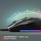 SteelSeries 62611 Aerox 3 Holey RGB Gaming Mouse (Onyx)