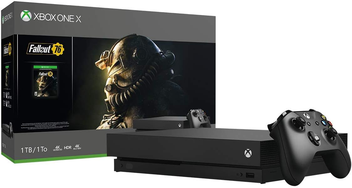 Microsoft X 1TB - Fallout 76 Xbox One X Console (Renewed)