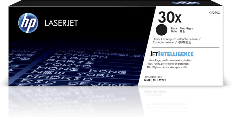 HP CF230X 30X Black High-Yield Toner Cartridge — main product image