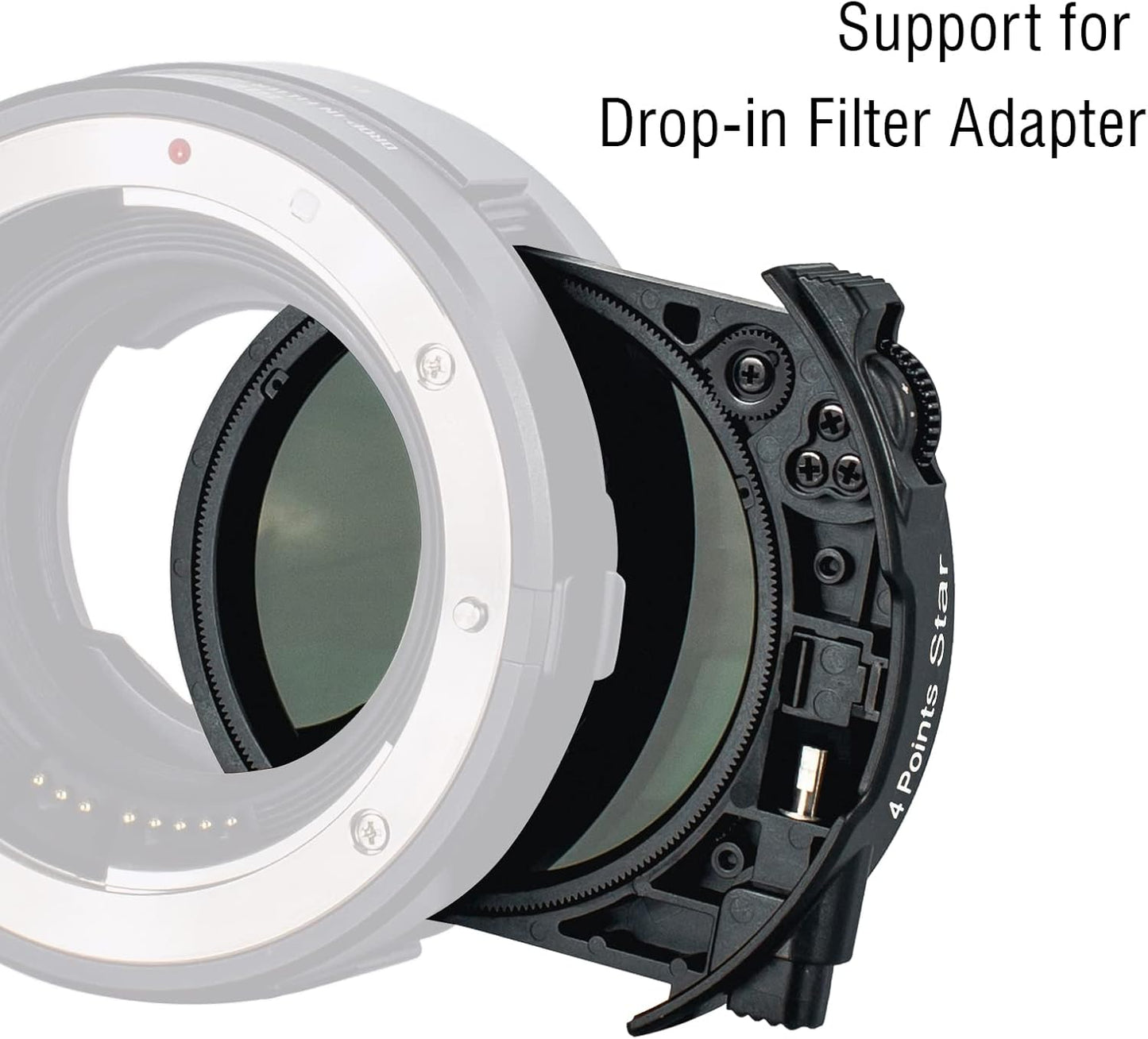 Meike MK-EFTR-4PS 4 Points Star Filter for Canon EOS R