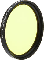 Tiffen 498Y2 49mm #8 Yellow Filter B&W Photography