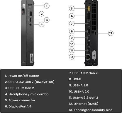 Lenovo ThinkCentre 50q Mini i5 Desktop