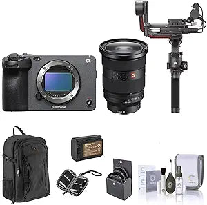 Sony FX3 Full-Frame Cinema Camera 24-70mm Lens Gimbal Bundle