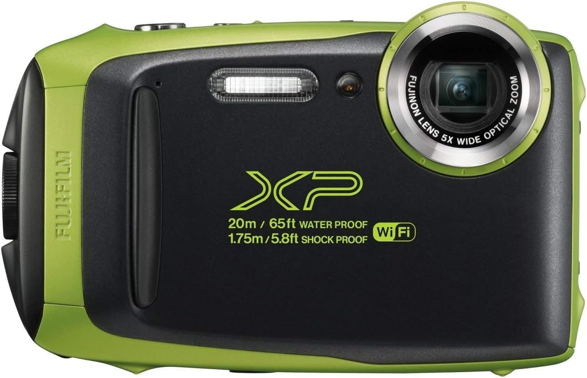 Fujifilm 600019825 FinePix XP130 Lime Waterproof Camera