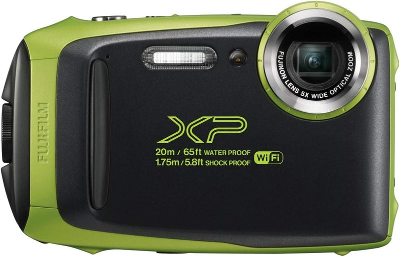 Fujifilm 600019825 FinePix XP130 Lime Waterproof Camera — main product image