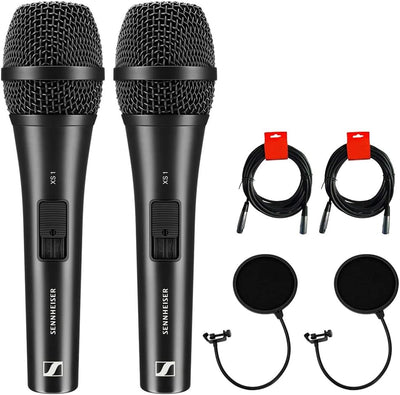 Sennheiser XS 1 Cardioid Dynamic Vocal Microphone 2-Pack