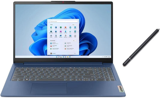Lenovo IdeaPad Slim 15.6" Ryzen 7 Touch Laptop Bundle