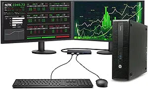 HP Core i5 Trading PC Bundle - Renewed