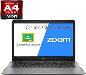 HP 14inch Stream Laptop AMD 4GB RAM 64GB eMMC (Renewed) — main product image