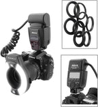 Meike MKR-14EXTN iTTL Macro LED Ring Flash