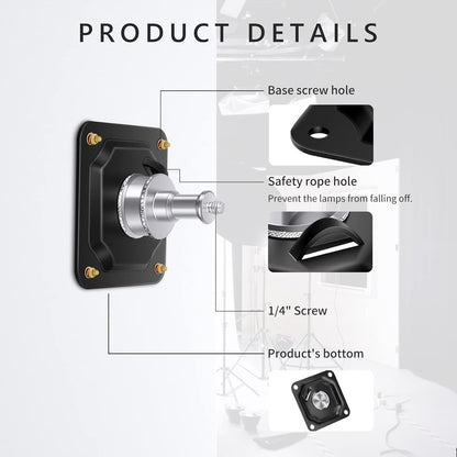 Neewer ST-NA-9 Photography Wall Ceiling Mount Stud