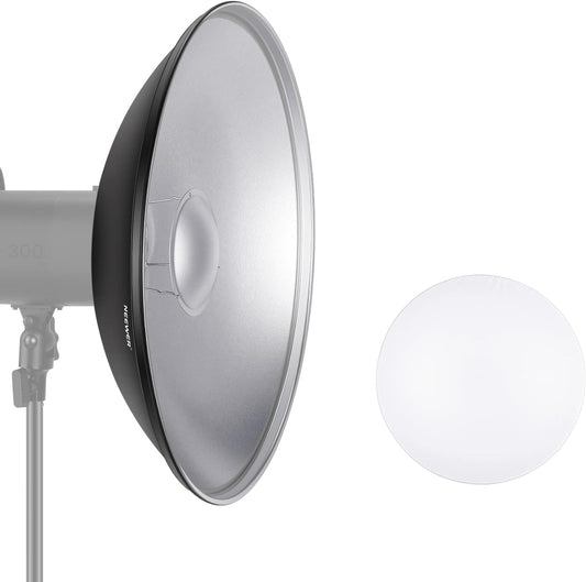 Neewer 10089551 16" Beauty Dish Reflector Bowens Mount
