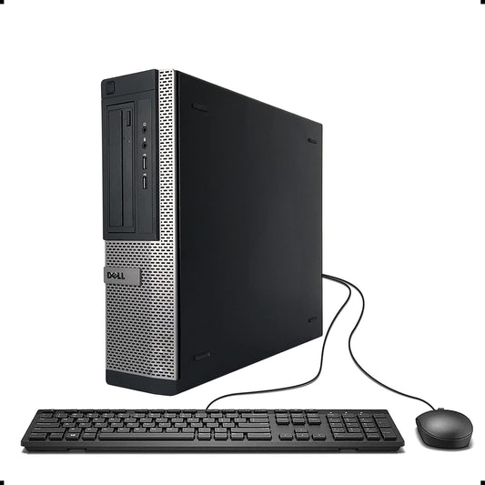 Dell 390 DT Desktop i3-2100 8GB 1TB HDMI WiFi Renewed