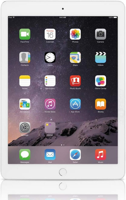 Apple 0888462024761 iPad Air 2 WiFi 64GB Silver (Renewed)