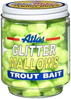 Atlas 32037 Mike's Glitter Mallows Chartreuse/Cheese Bait