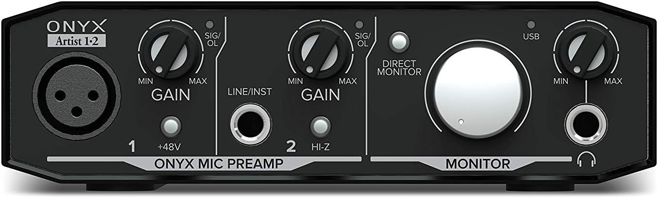Mackie Onyx Artist 1-2 USB Audio Recording Interface