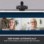 Logitech C920e Business Webcam, HD Video (Renewed)