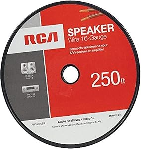 RCA AH16250SR 16-Gauge 250ft Speaker Wire — main product image