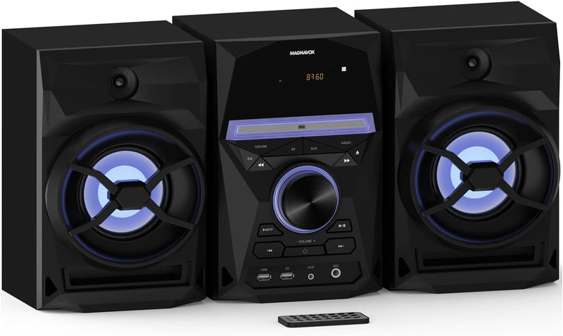 Magnavox MM441-EC 3-Piece CD Shelf System Bluetooth — main product image