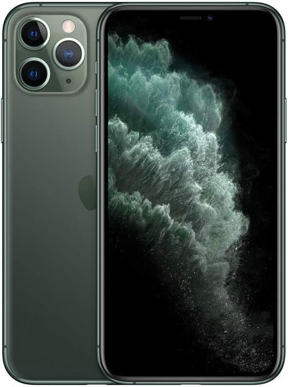 Apple RXZER23 iPhone 11 Pro 64GB - Midnight Green (AT&T Renewed)