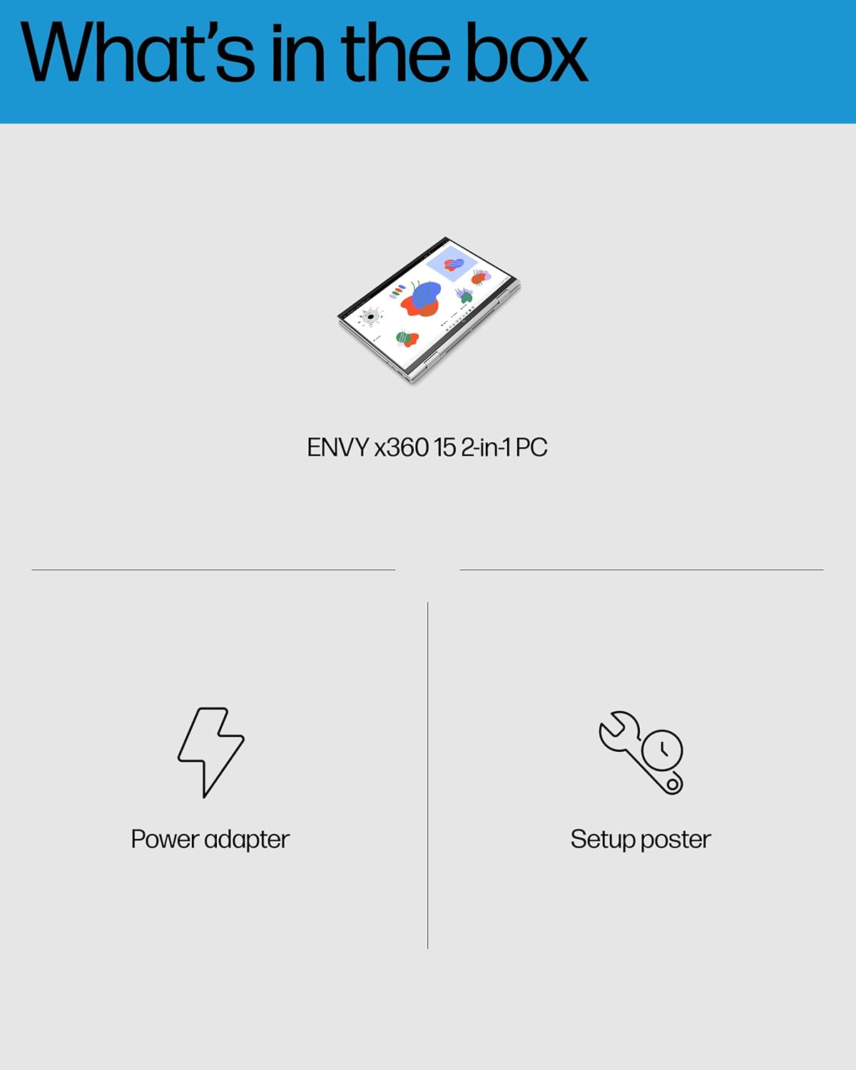 HP 677J0UA#ABA Envy x360 15" Laptop i7 1TB SSD