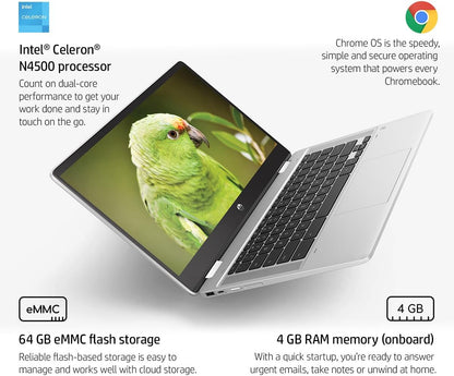 HP Chromebook x360 14b 2-in-1 Touchscreen Laptop