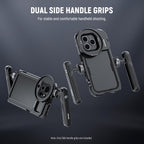 Neewer 10103055 Dual Rotatable Side Handle Grip Phone Cage