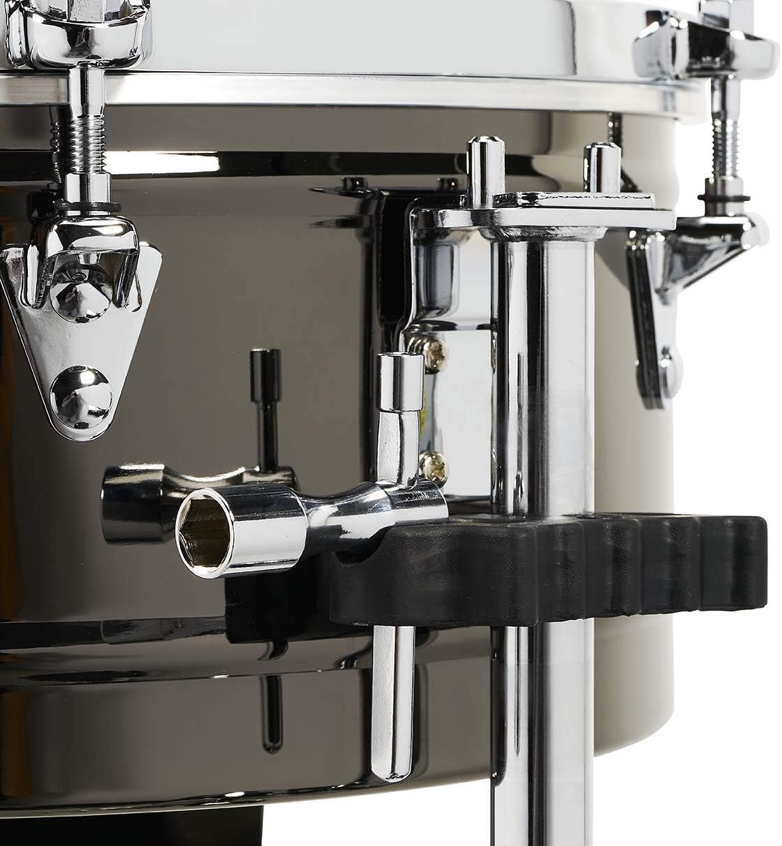 Latin Percussion LP1415-KP Karl Perazzo Black Nickel Timbales