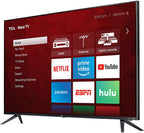 TCL 55R613 55-inch 4K QLED Roku Smart TV (Renewed)